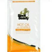 Black Beauty Hot Oil Treatment W/Vit E 30ml Sachet .